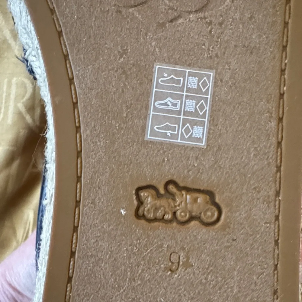 Coach espadrilles new! - Picture 11 of 11